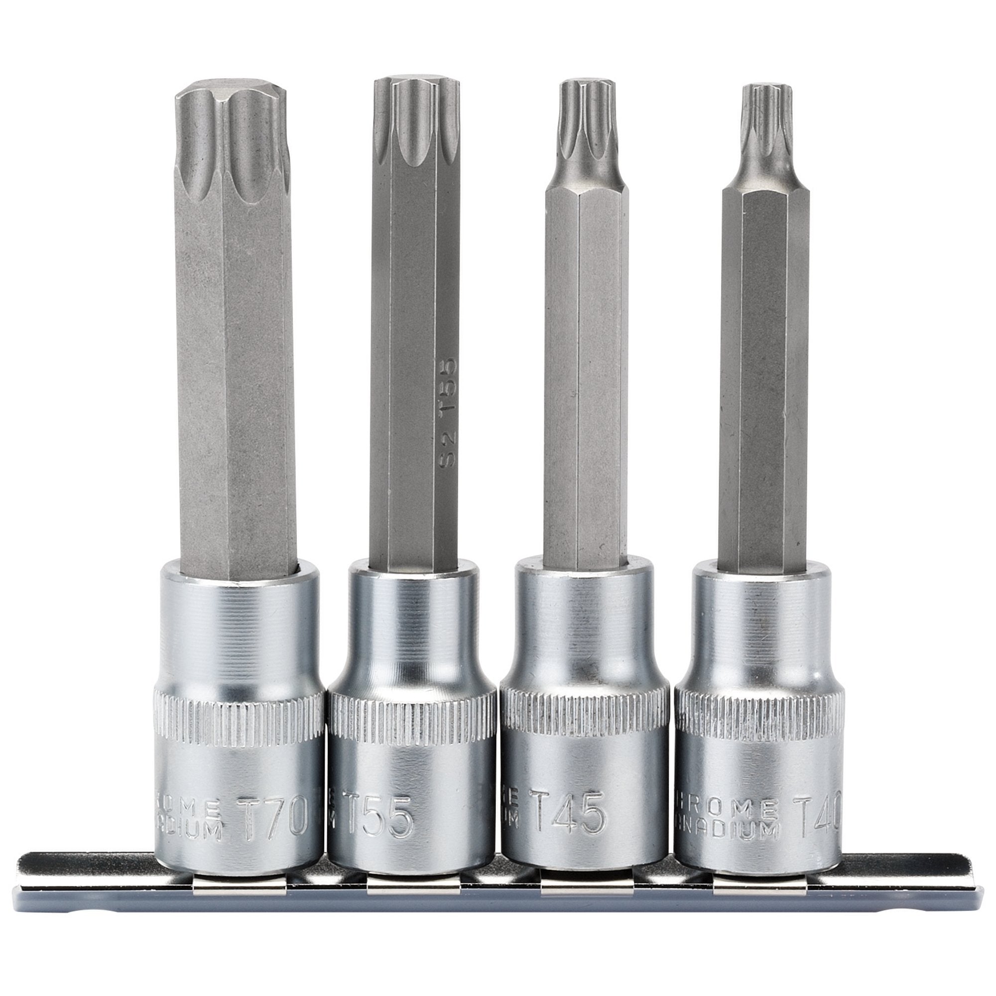 Draper-TX-STAR®-Socket-Bit-Set,-1/2"-Sq.-Dr.-(4-Piece)